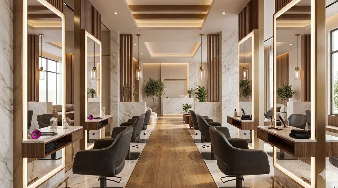 Inside the HairTalk Beauty Salon